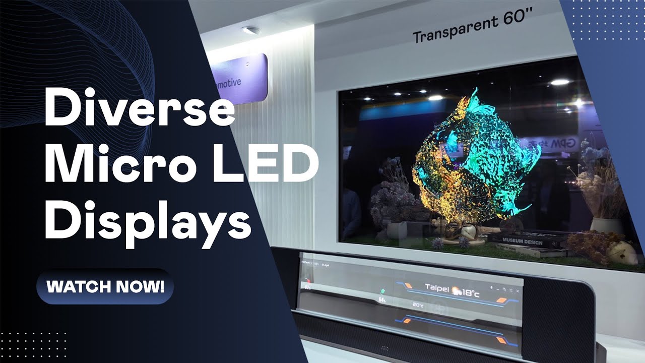 AUO X SID 2024 | HaoBo Diverse Micro LED Displays