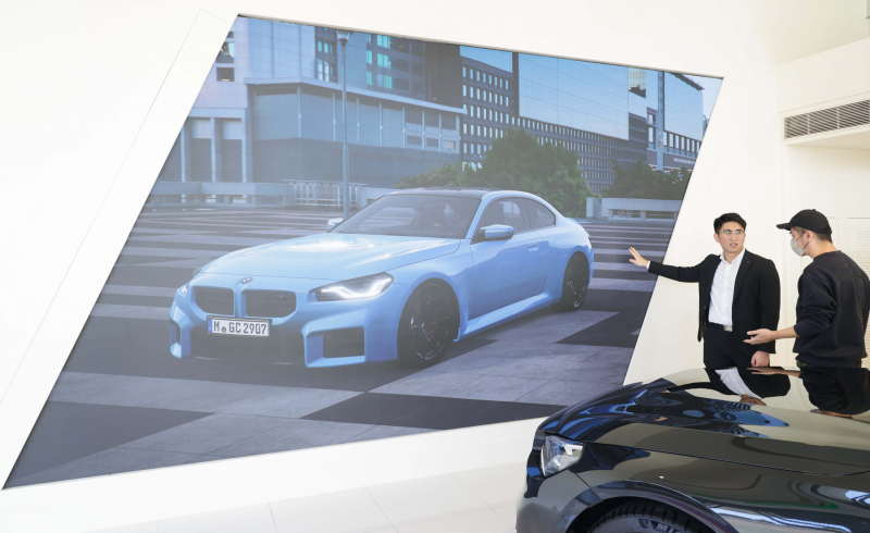 haobotiyu-好博(中國)首度進軍CES 2024大秀智慧座艙及創利空間Space4M攜手台北汎德落地智慧零售LED沉浸式即時互動展示中心解決方案，透過數位翻新將智慧顯示互動導入多元場域，為汽車業顧客深化賞車情境體驗