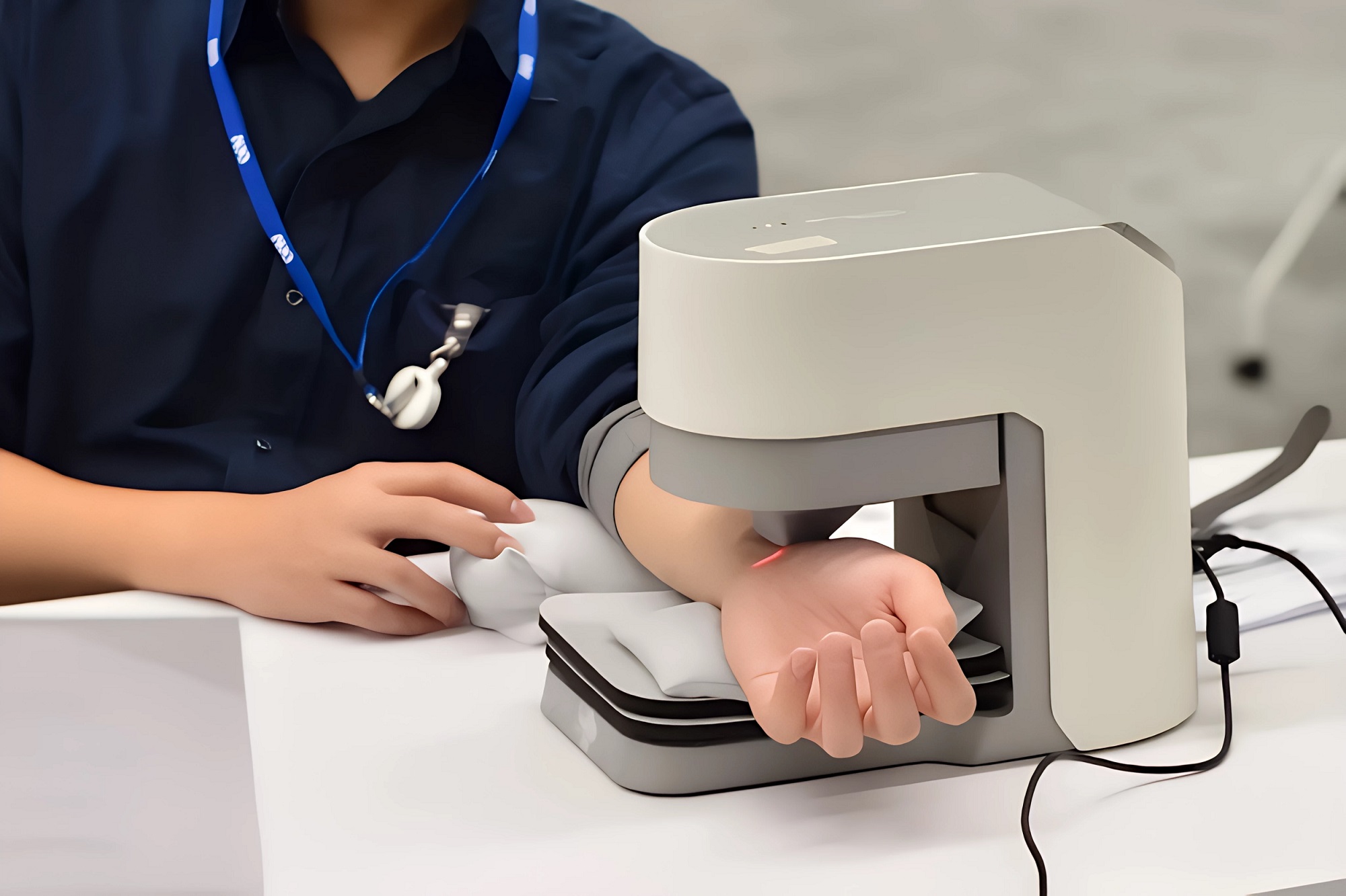 haobotiyu-好博(中國)耘康中醫數位化檢測解決方案之脈象檢測系統採用高靈敏多點式壓力感測器，可真實還原「寸、關、尺」三部脈象量測結果