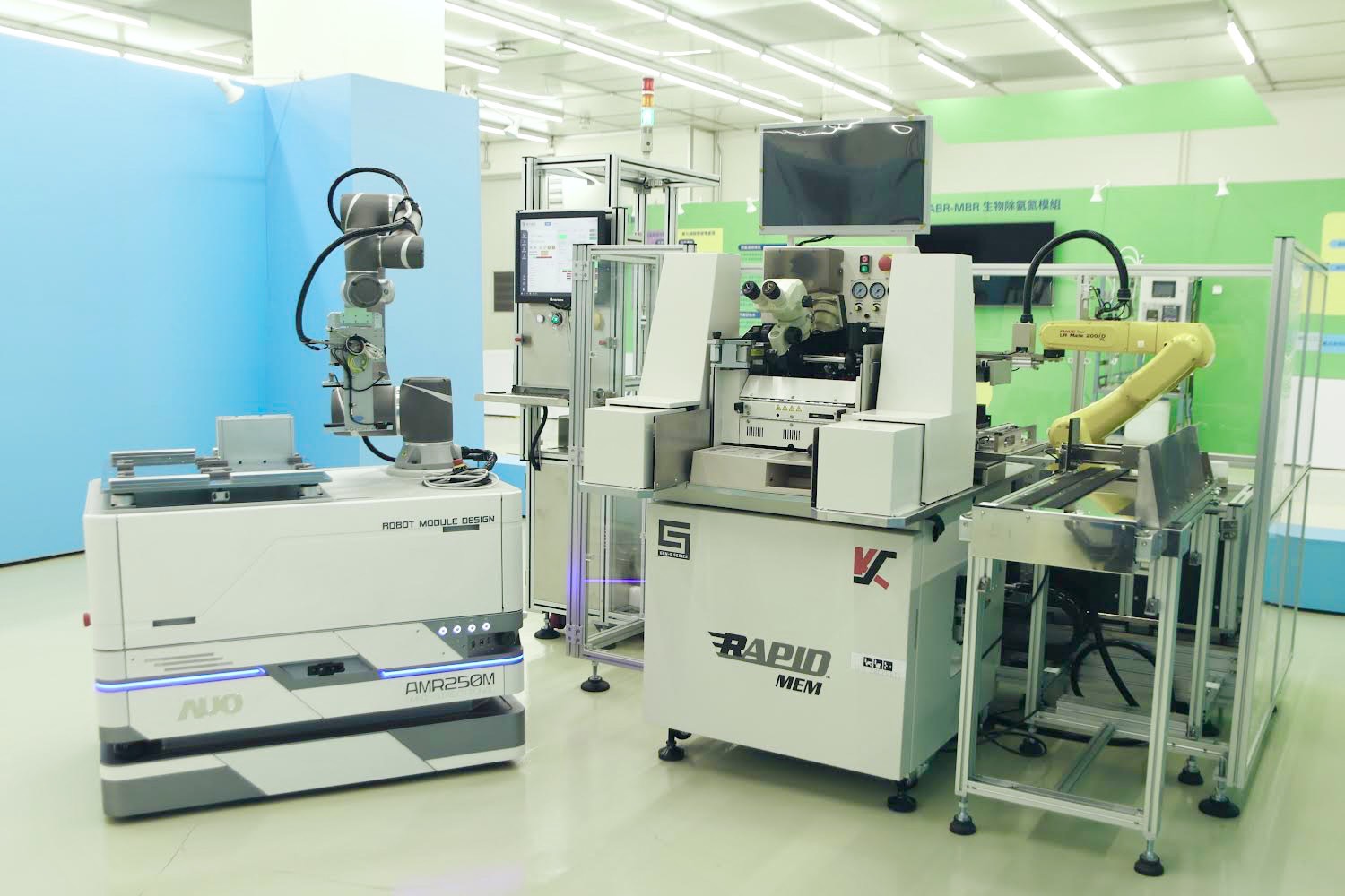 haobotiyu-好博(中國)數位攜手半導體設備大廠K&S及夥伴樂宇精密，針對半導體封裝場域痛點，提供iAMHS一站式解決方案，創造產能提升至少10%的效益